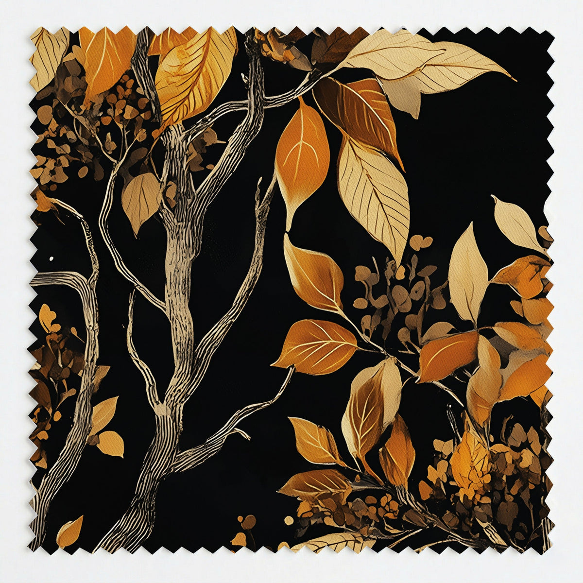 Golden Grove - Fabric - Painted Paper