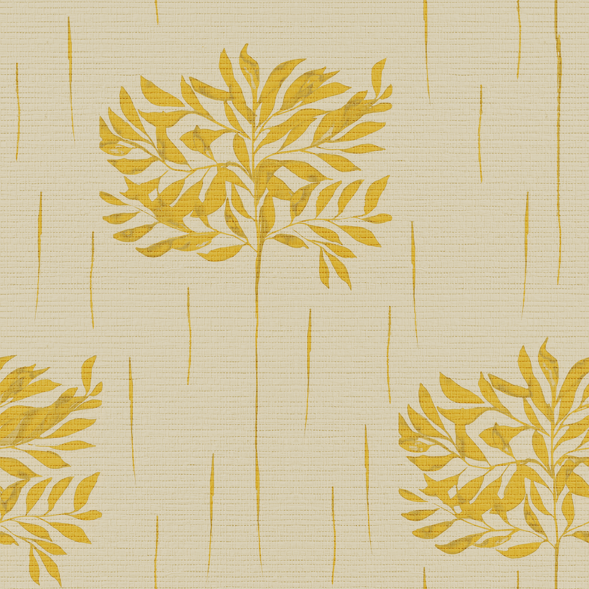 Golden Hour Faux Grasscloth Wallpaper - Painted Paper