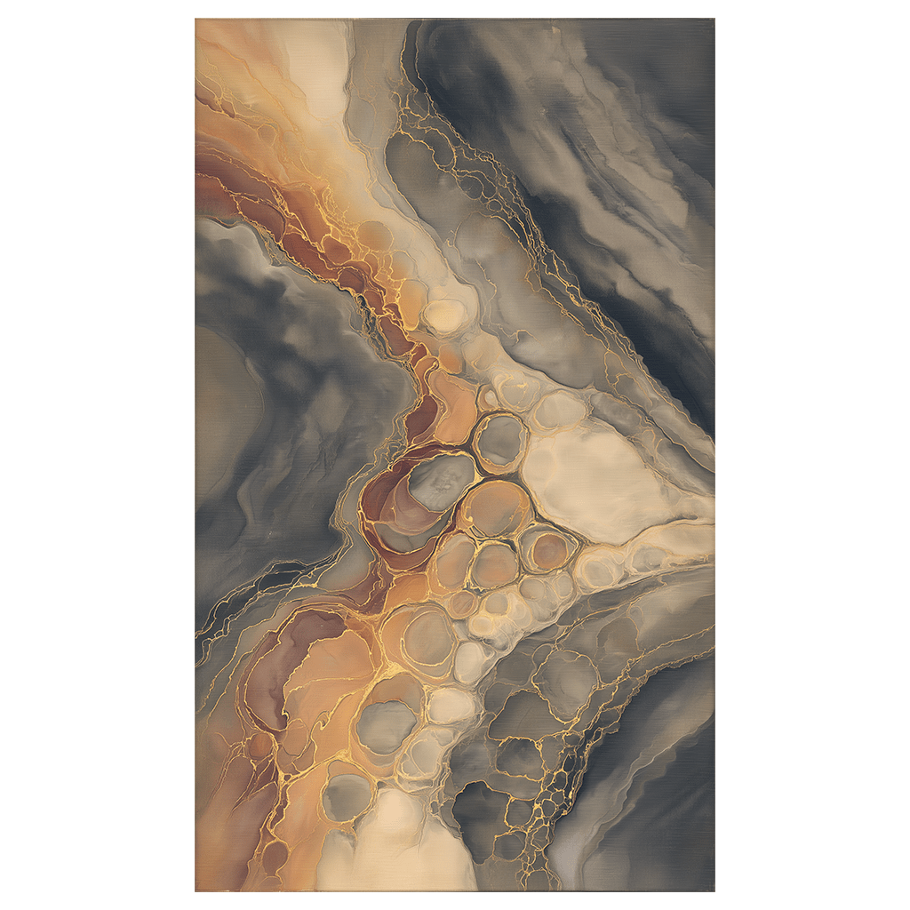 Golden Nectar - Tapestry - Painted Paper