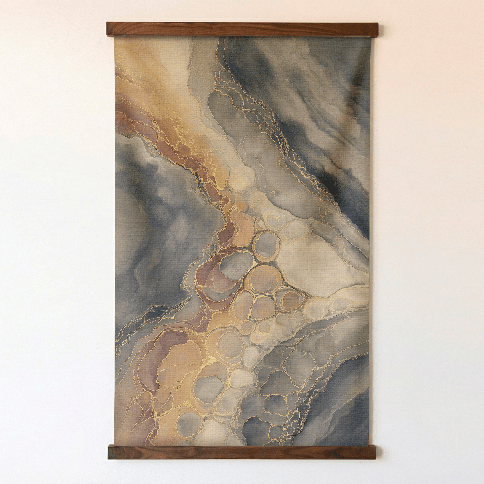Golden Nectar - Tapestry - Painted Paper