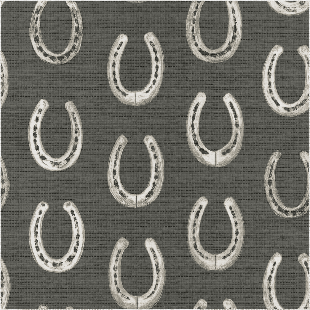 Good Luck Charm Faux Grasscloth Wallpaper - Painted Paper