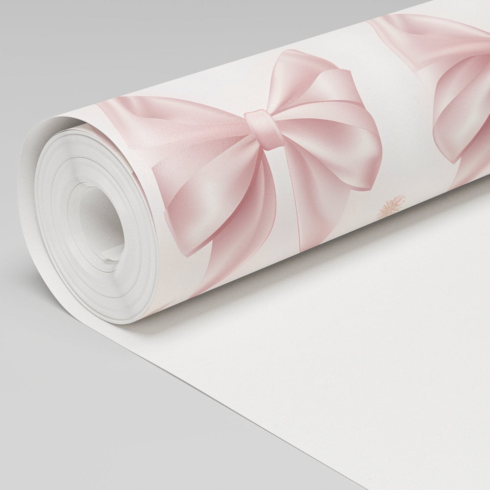 Gracie Petite Bow Wallpaper - Painted Paper