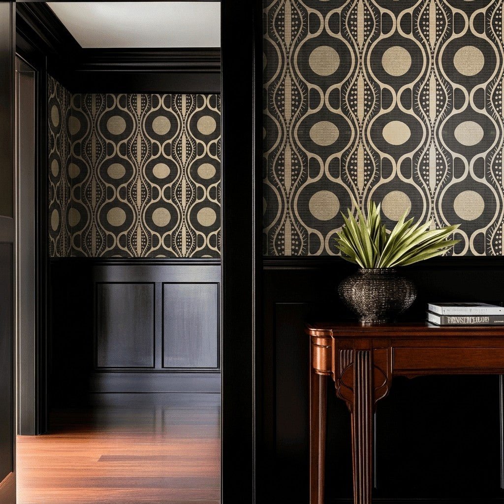 Grady Faux Grasscloth Wallpaper - Painted Paper