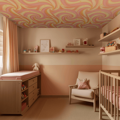 Grand Dazzle Wallpaper - Painted Paper