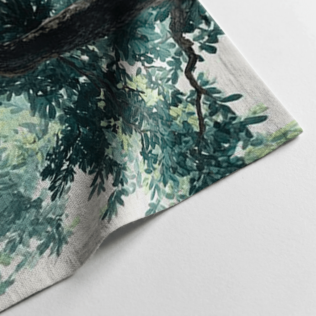 Green Canopy - Tapestry - Painted Paper