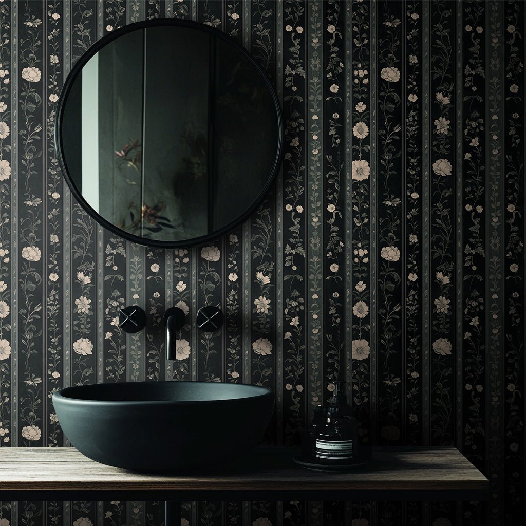 Green Dahlia - Painted Paper