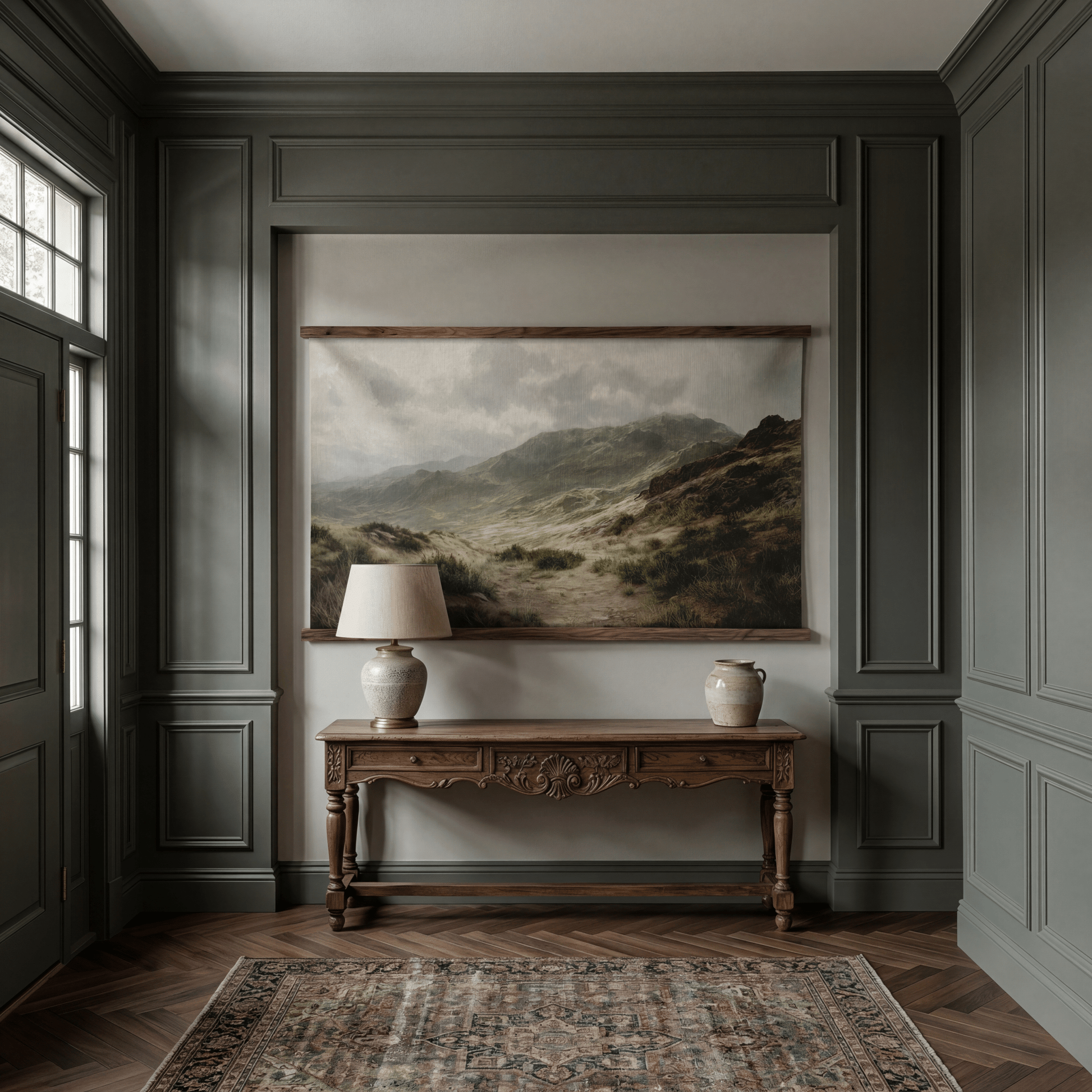 Gregory Grassland - Tapestry - Painted Paper