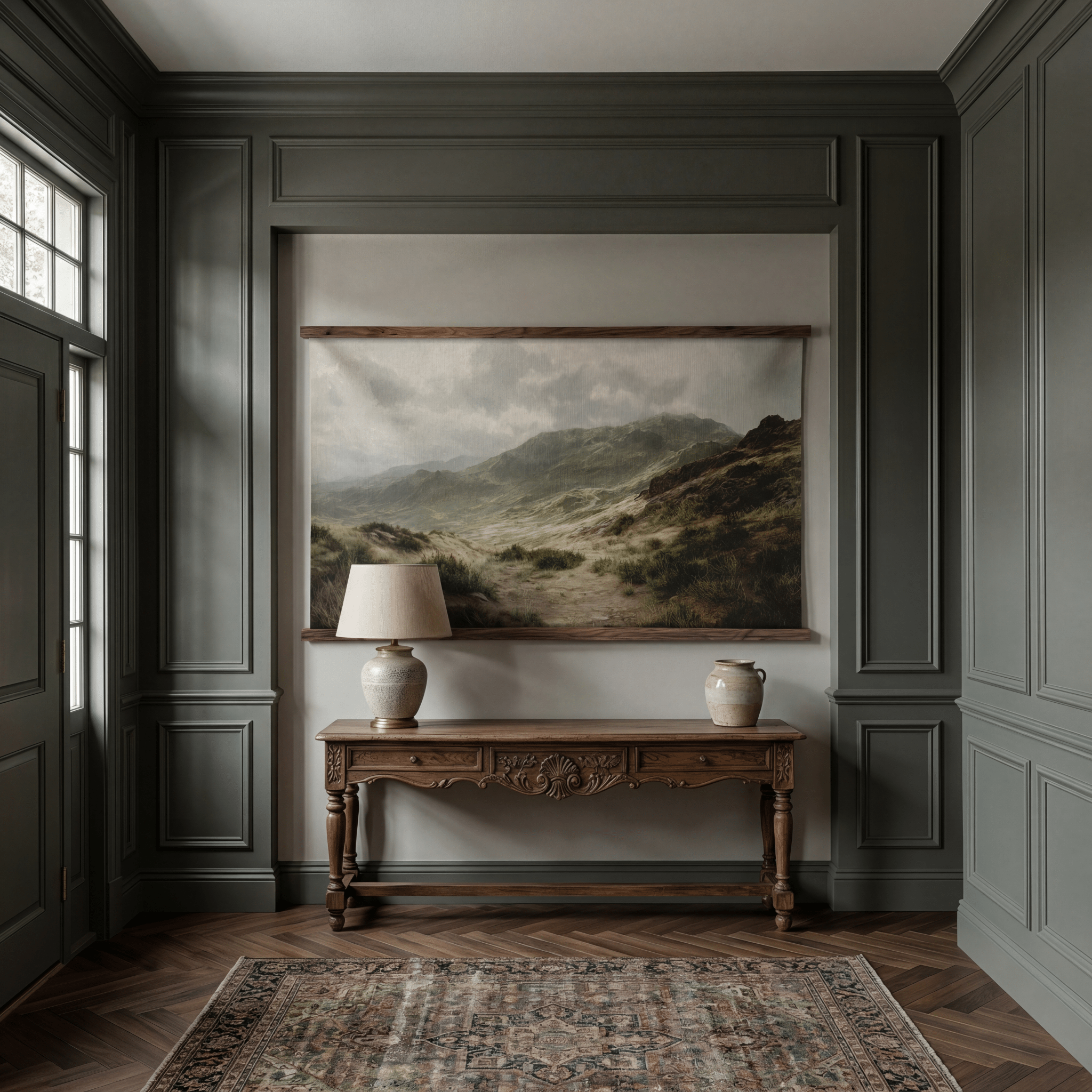 Gregory Grassland - Tapestry - Painted Paper