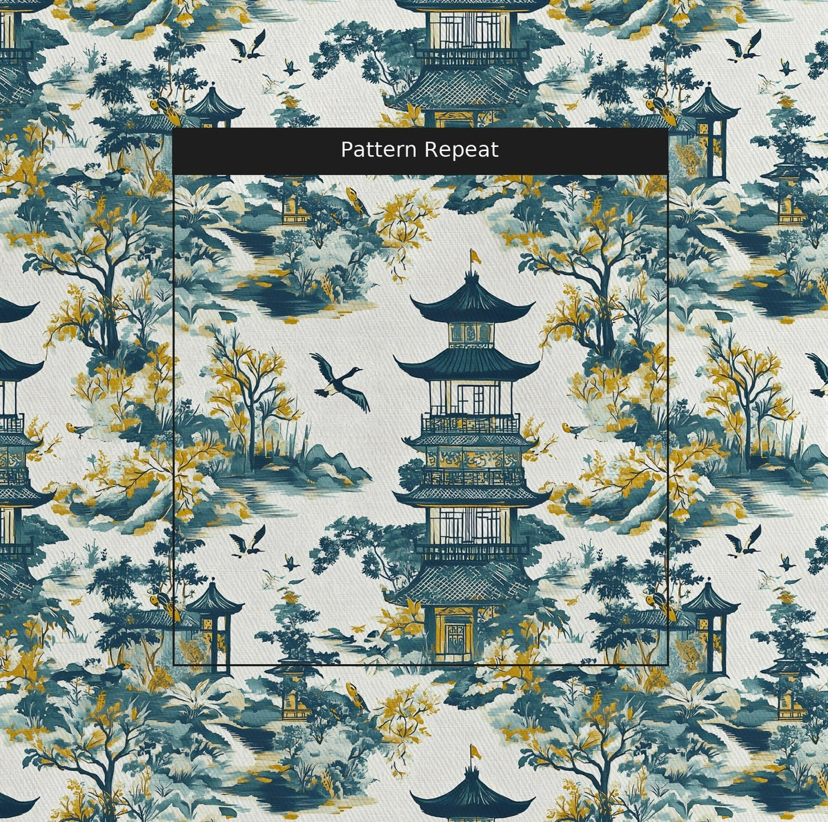Griffin - Fabric - Painted Paper