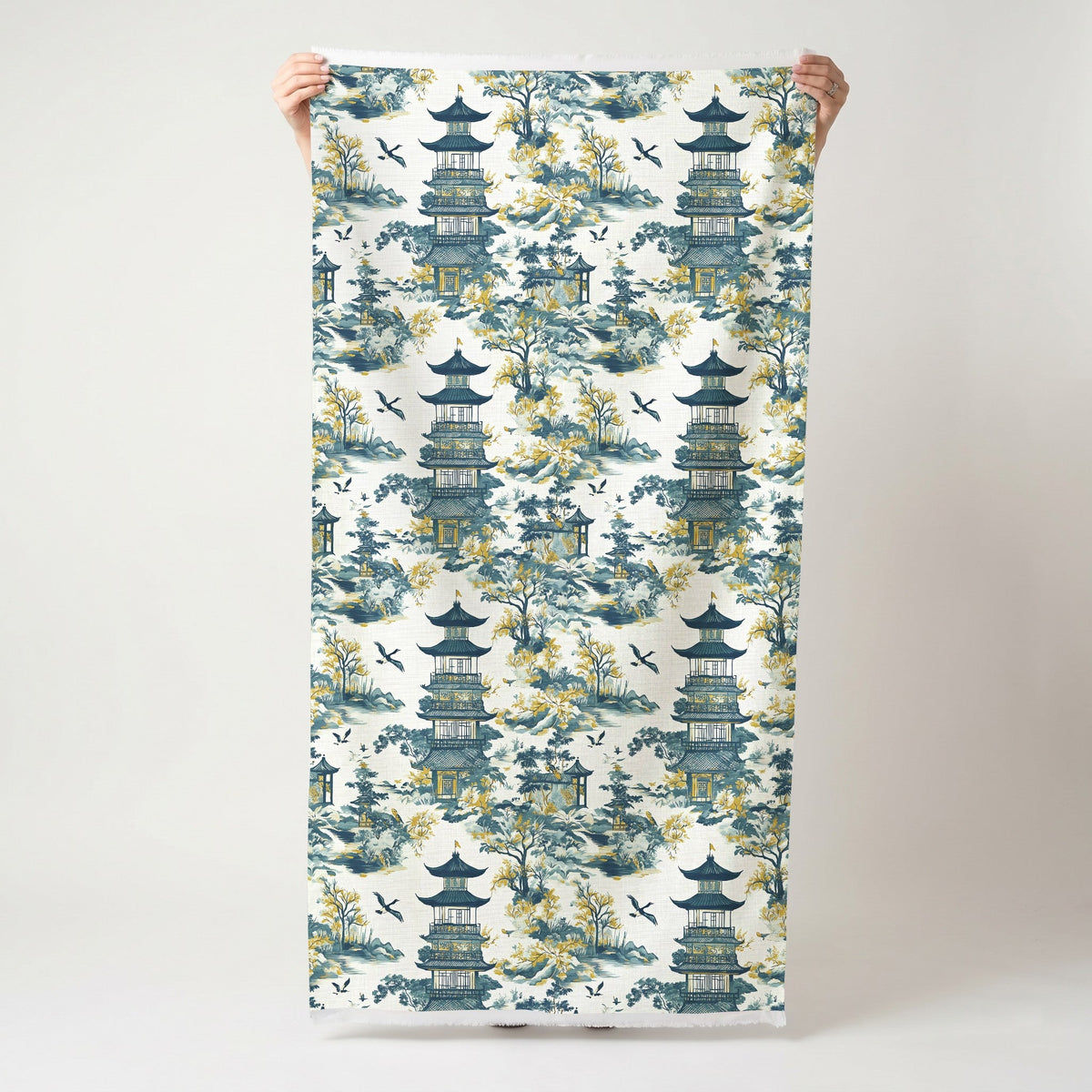 Griffin - Fabric - Painted Paper