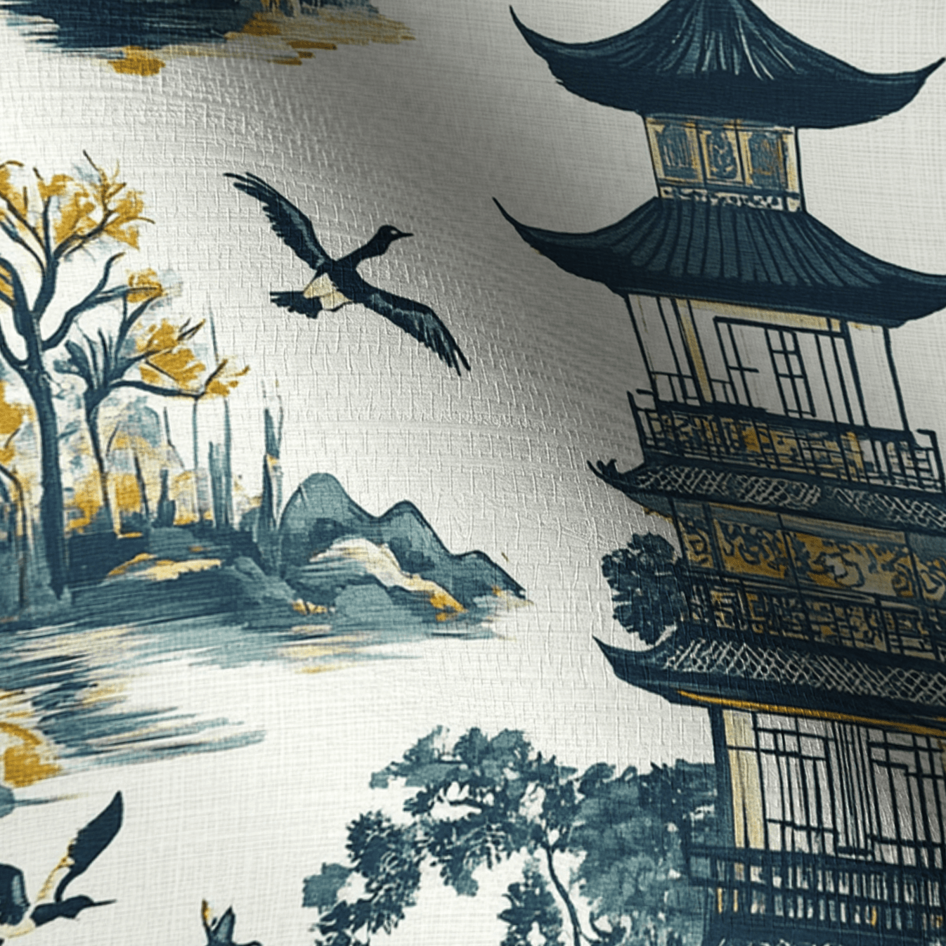 Griffin Faux Grasscloth Wallpaper - Painted Paper