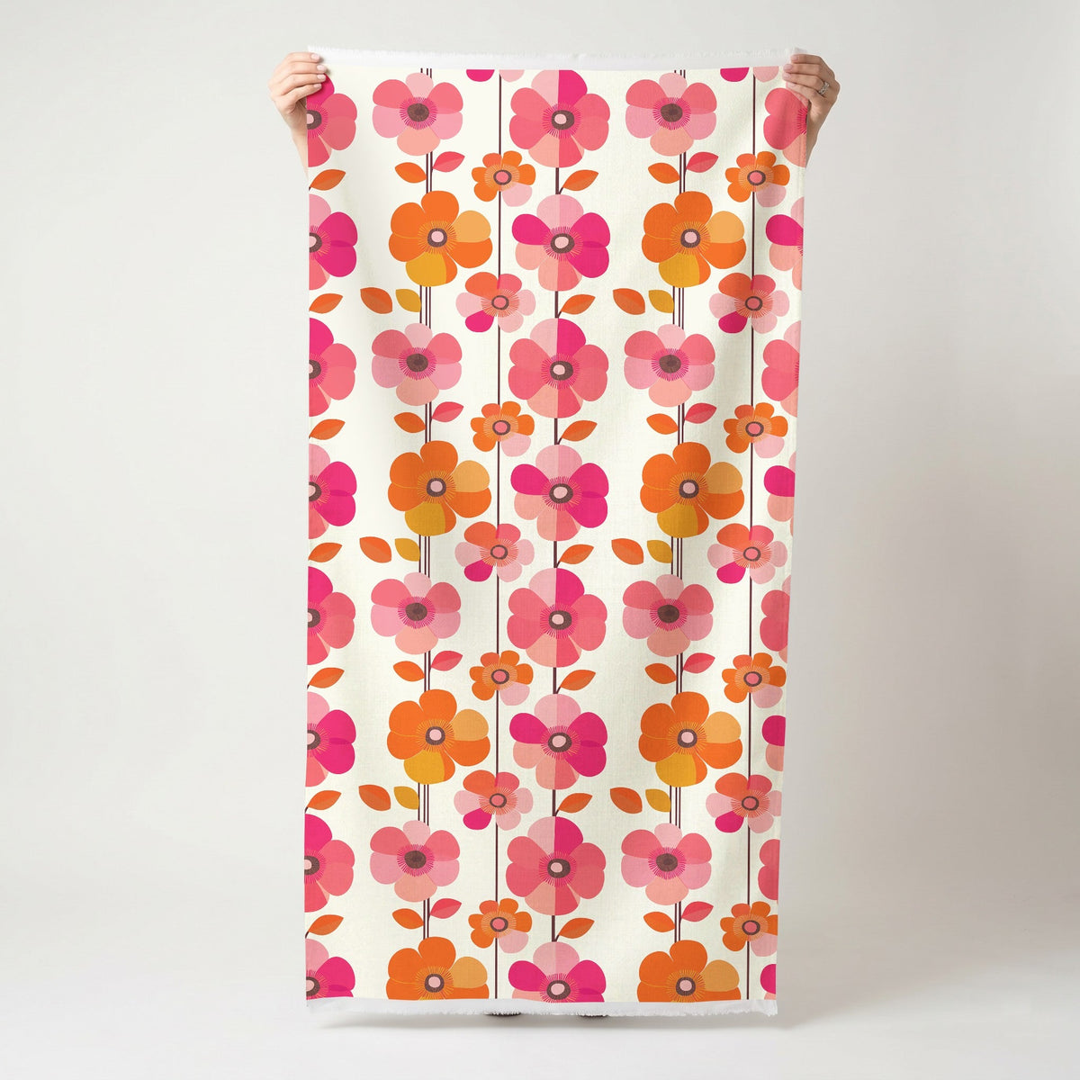 Groovy Garden - Fabric - Painted Paper