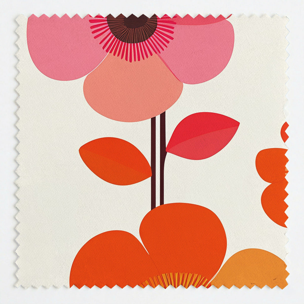Groovy Garden - Fabric - Painted Paper