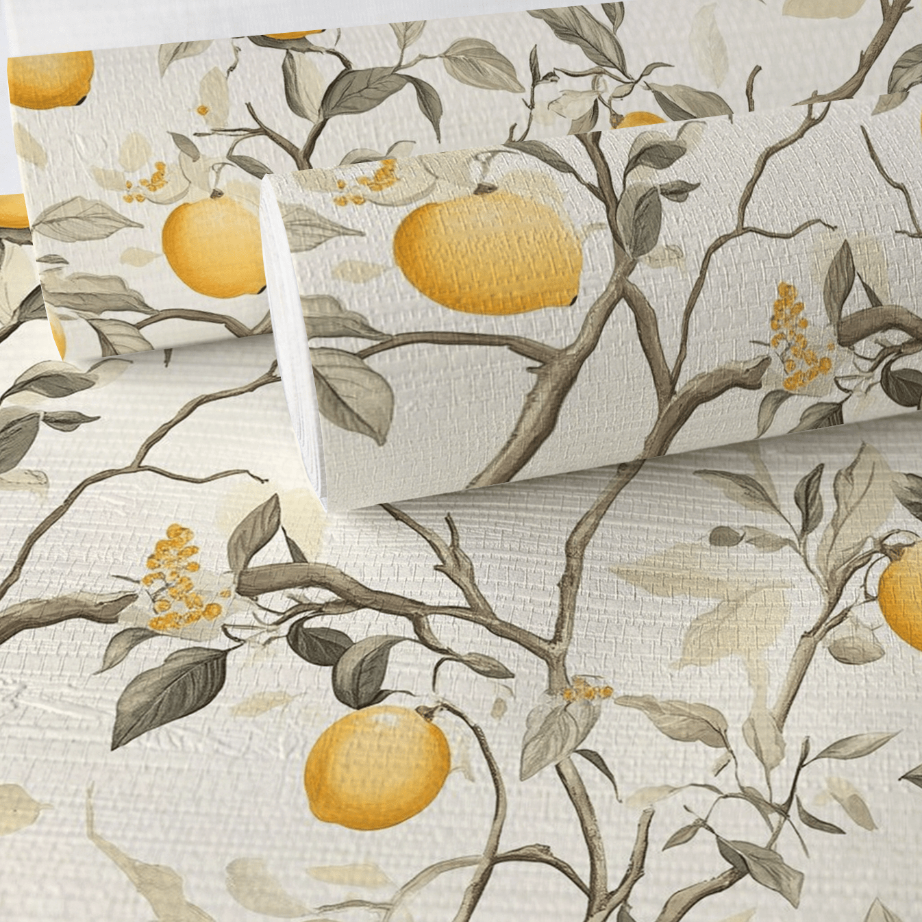 Grover Faux Grasscloth Wallpaper - Painted Paper