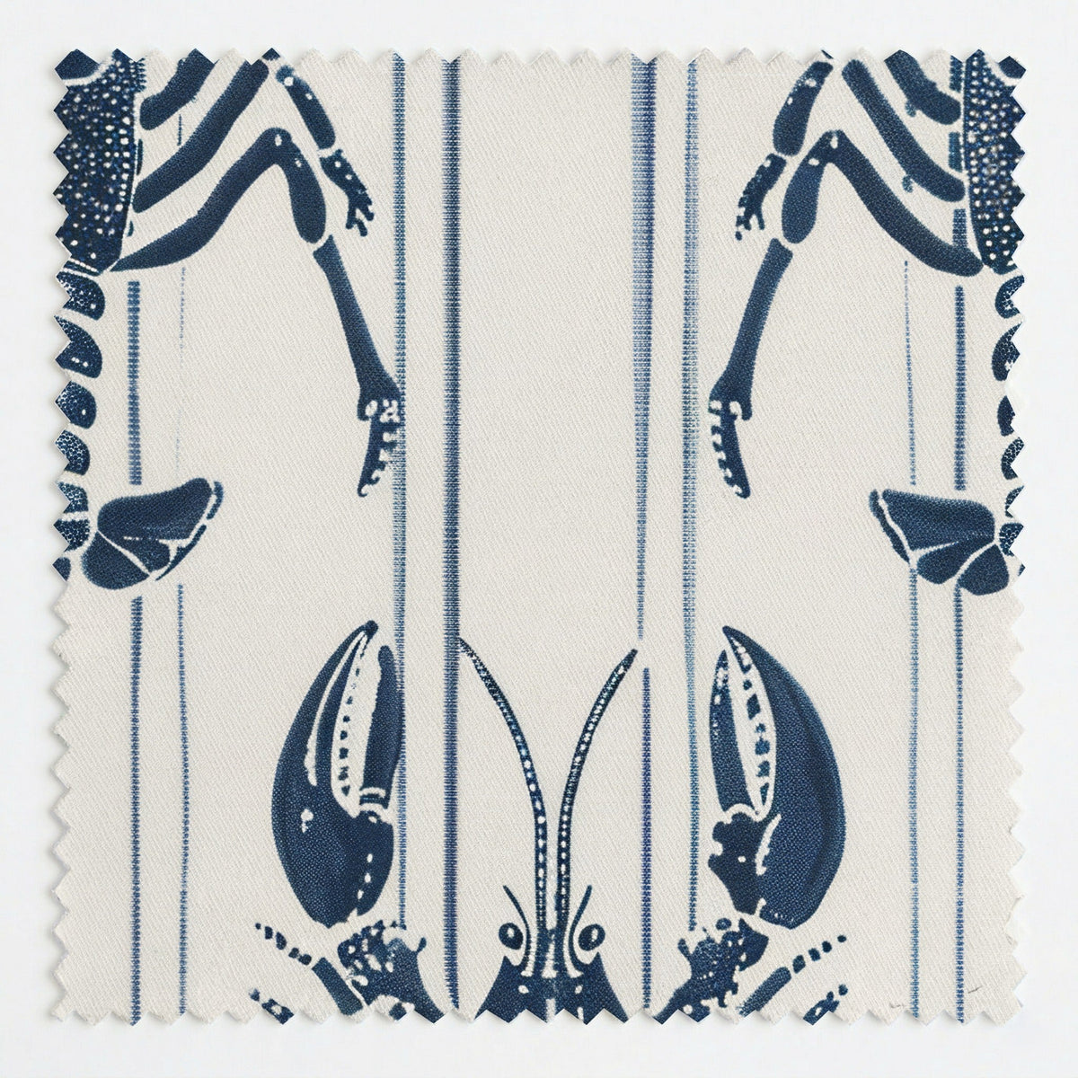 Harbor Lobsters - Fabric - Painted Paper