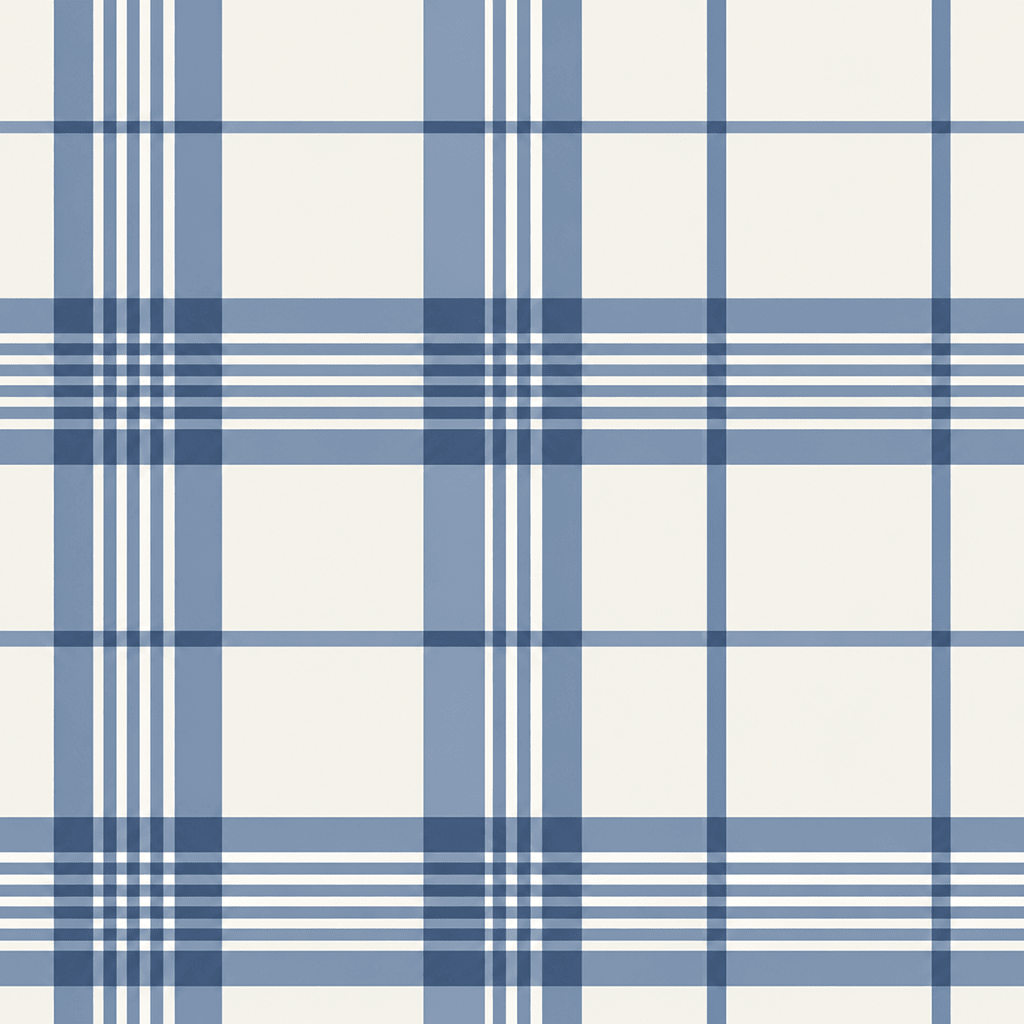 Harbour Tartan Wallpaper - Painted Paper