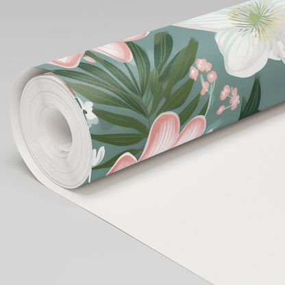 Haven Floral Wallpaper - Painted Paper