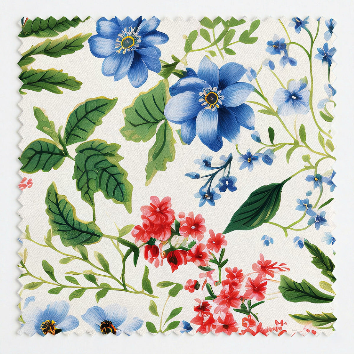 Hayden Floral - Fabric - Painted Paper