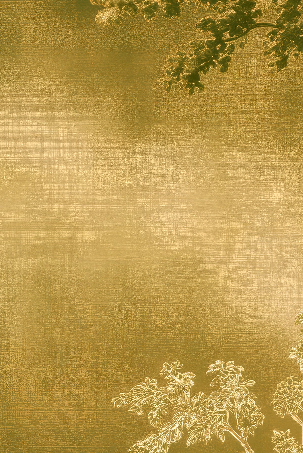 Hazy Sunrise - Wall Mural - Painted Paper