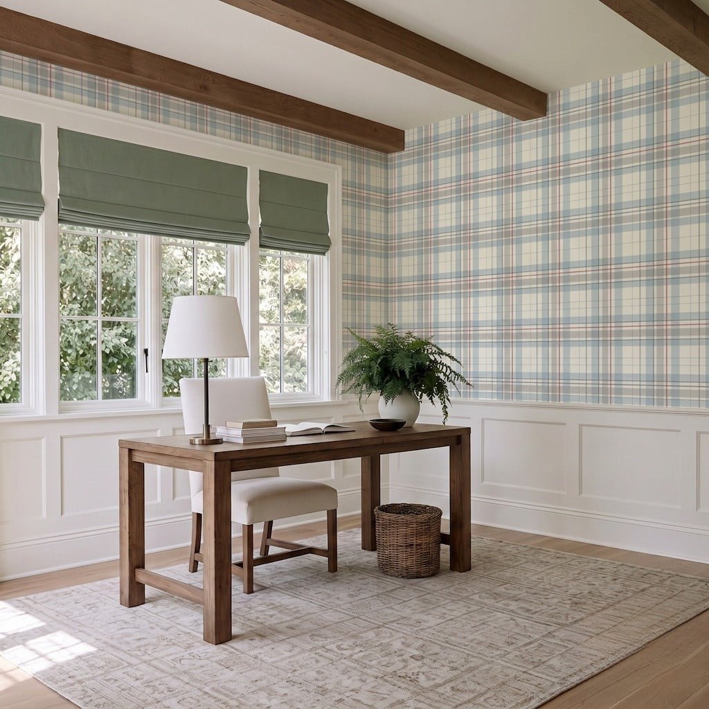 Heather Glen Wallpaper - Painted Paper