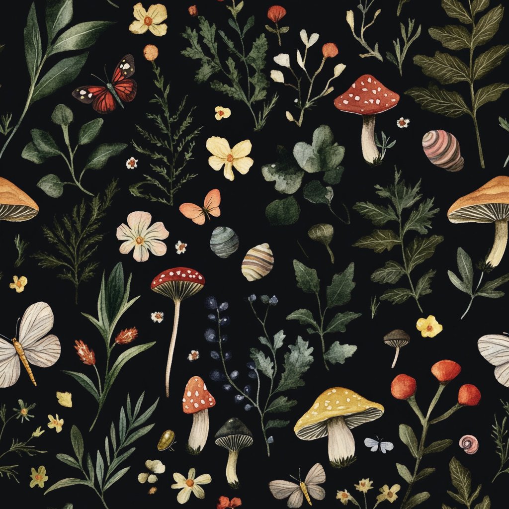 Heather Wallpaper – Painted Paper