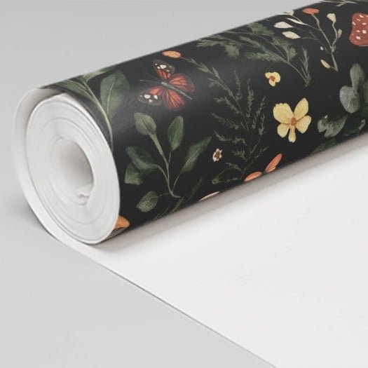 Heather Wallpaper - Painted Paper