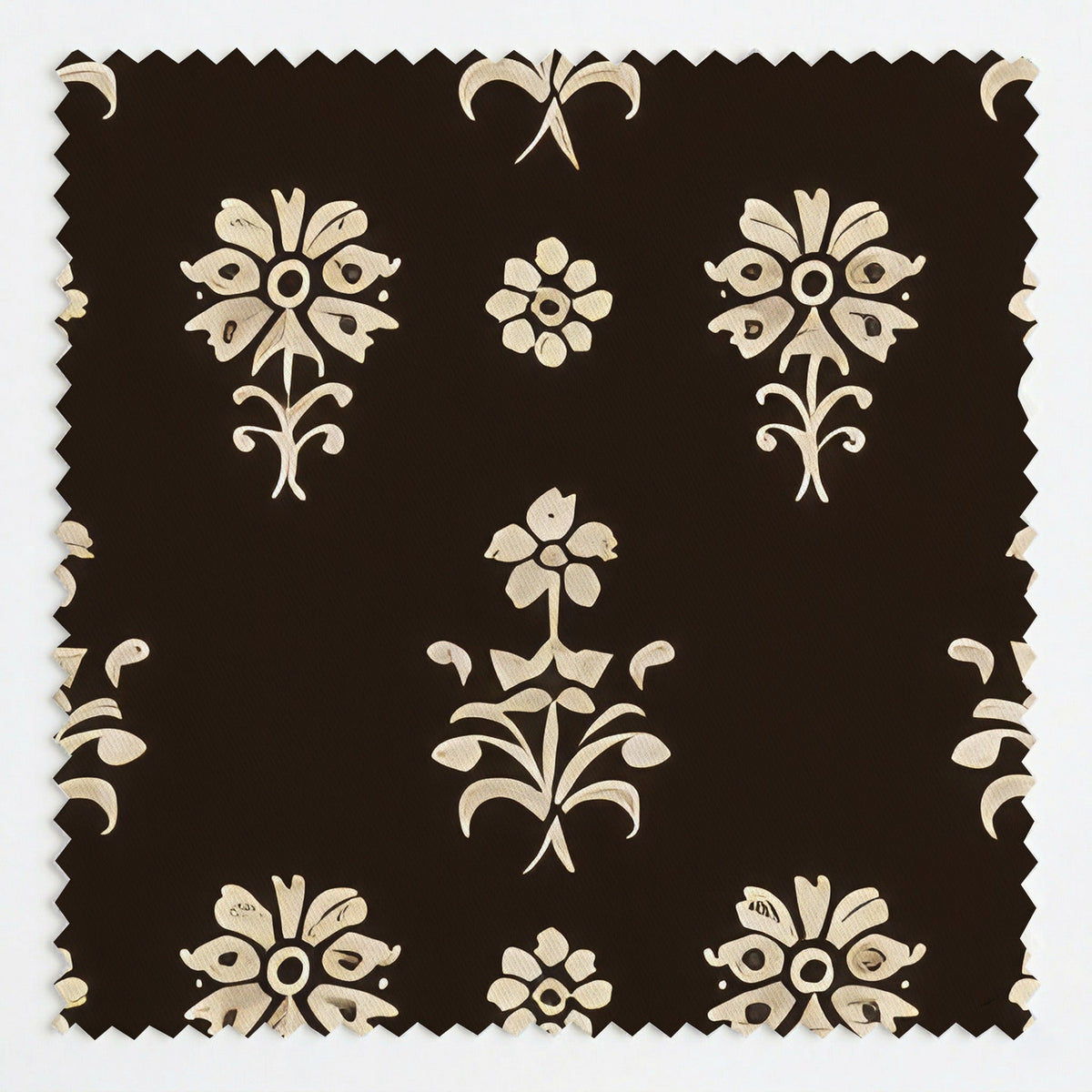 Heirloom Umber Floral - Fabric - Painted Paper
