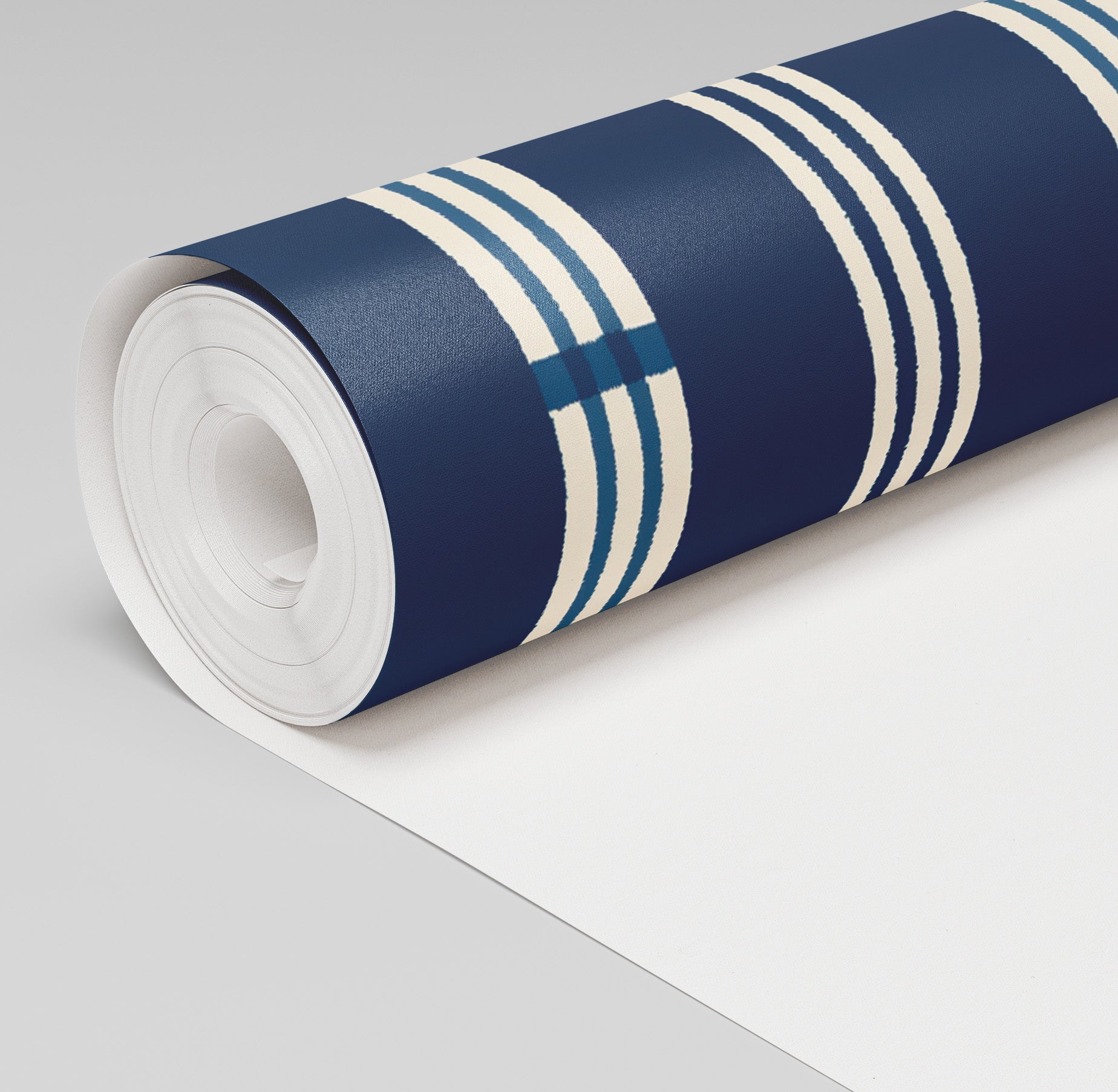 Henry Stripes Wallpaper - Painted Paper