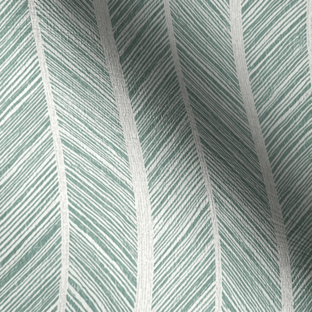 Herringbone Harbor Faux Grasscloth Wallpaper - Painted Paper