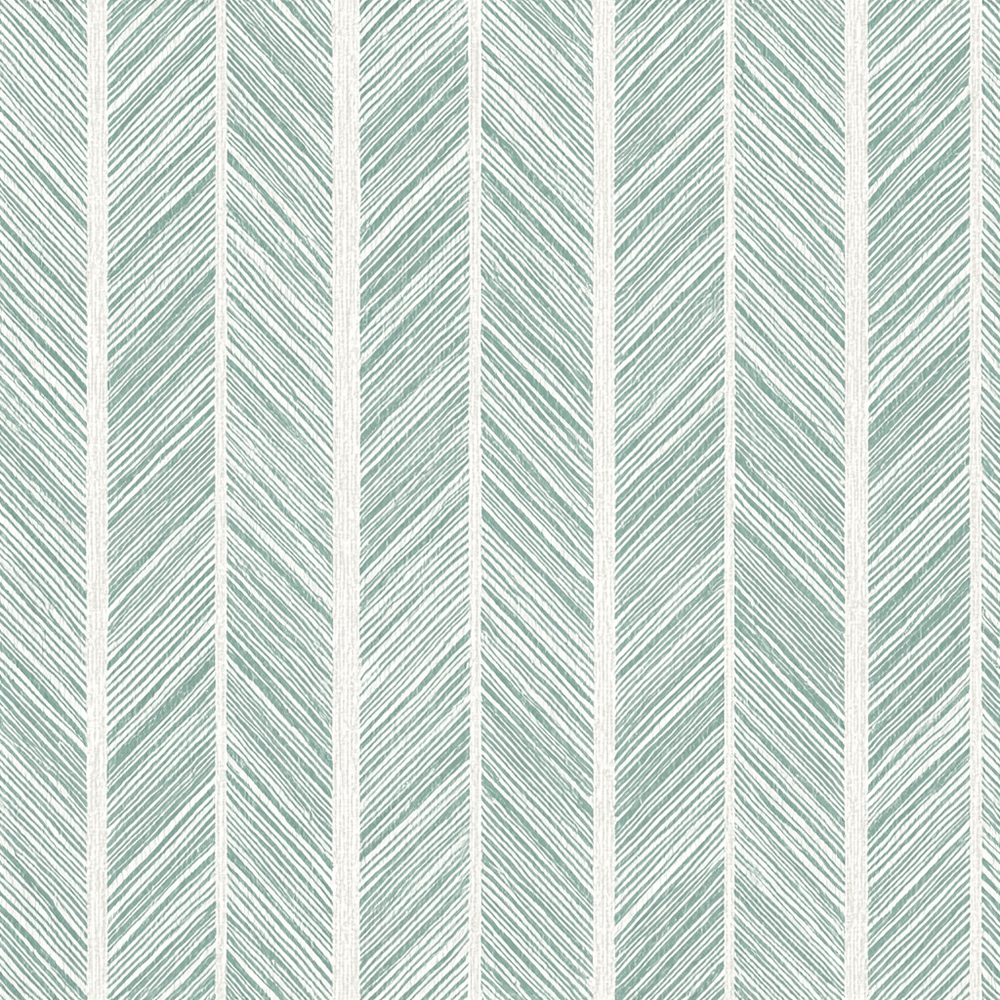 Herringbone Harbor Wallpaper - Painted Paper