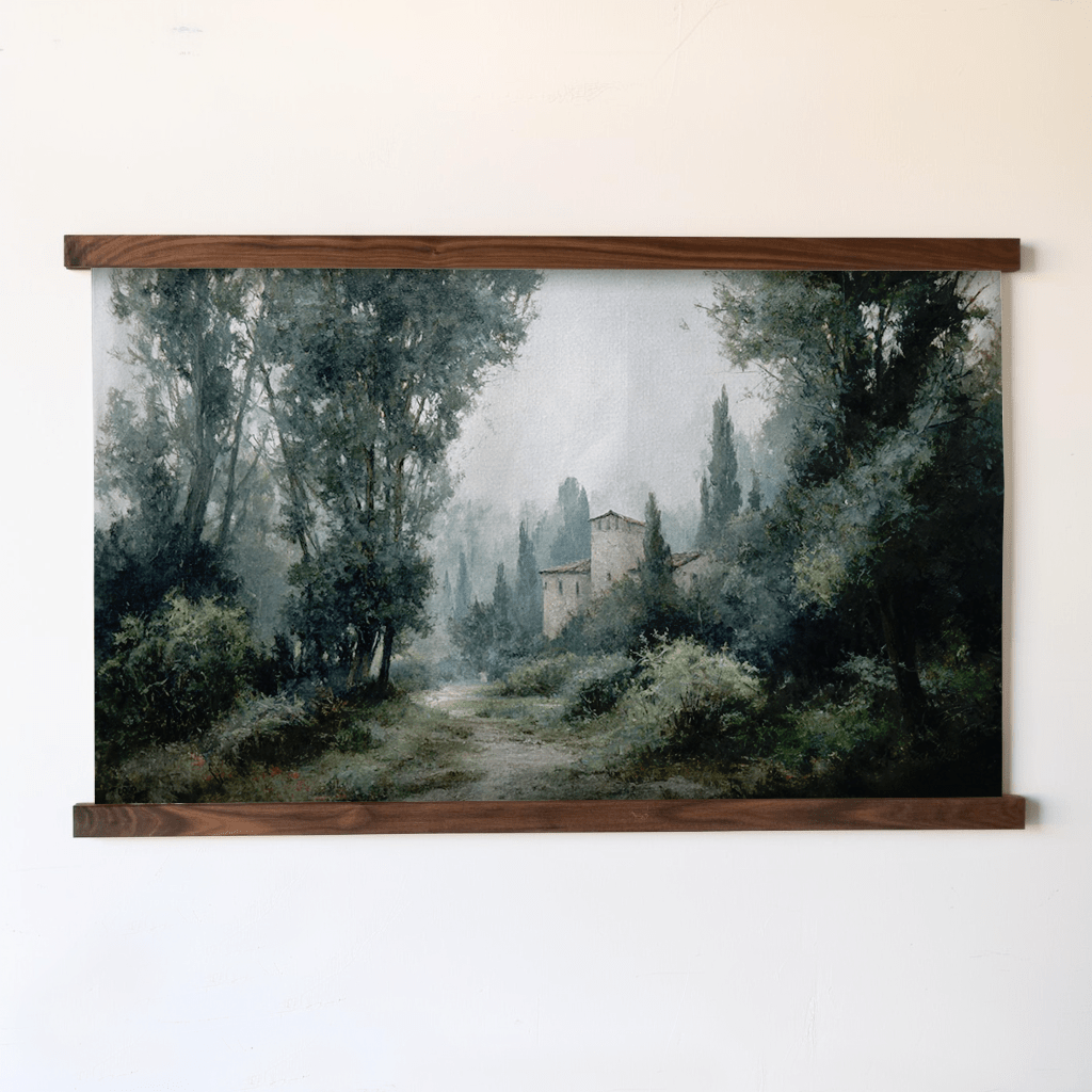 Hidden Estate - Tapestry - Painted Paper