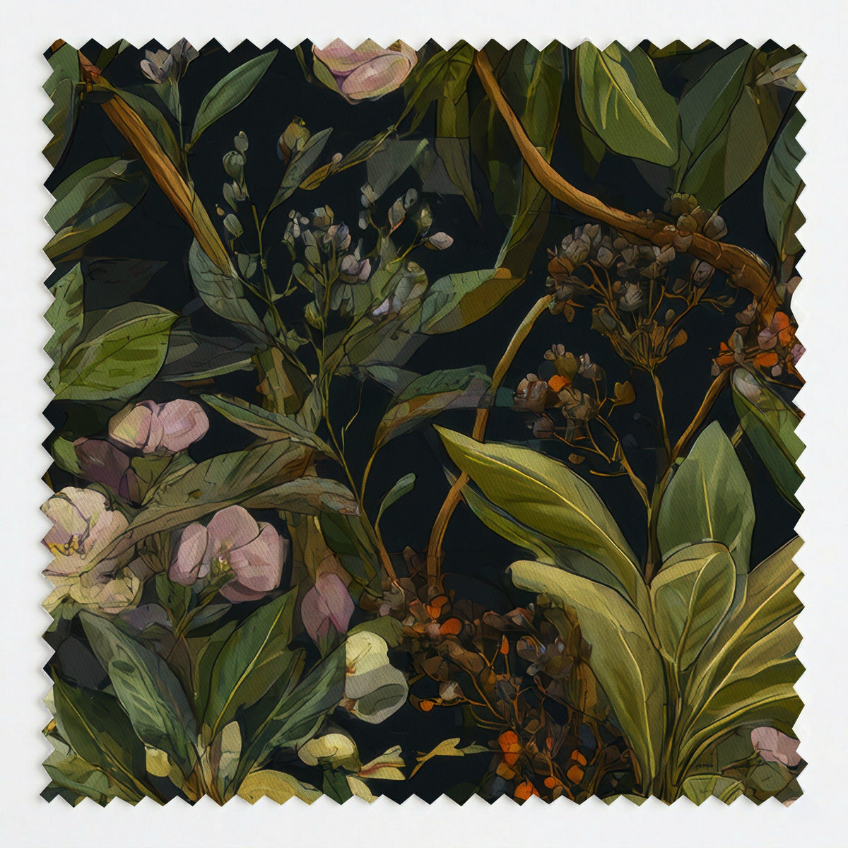 High Meadow - Fabric - Painted Paper