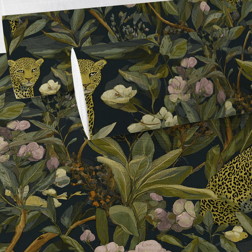 High Meadow Faux Grasscloth Wallpaper - Painted Paper