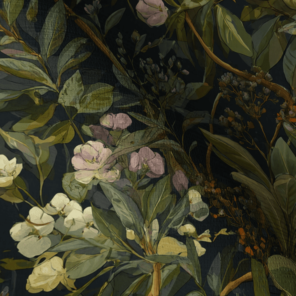 High Meadow Faux Grasscloth Wallpaper - Painted Paper