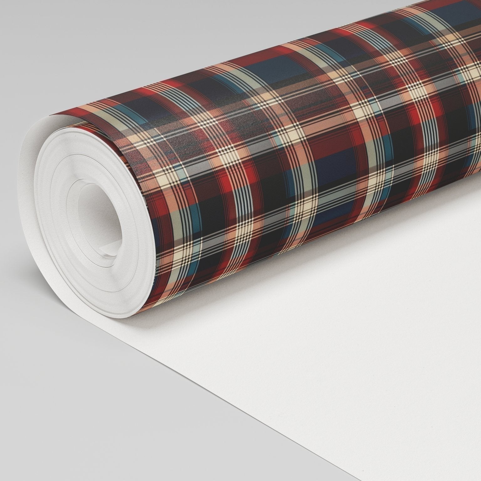 Highland Plaid Wallpaper - Painted Paper