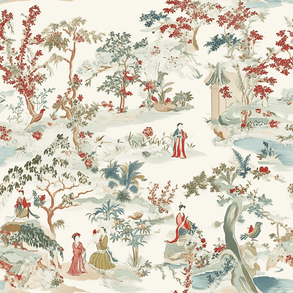 Holland Wallpaper - Painted Paper