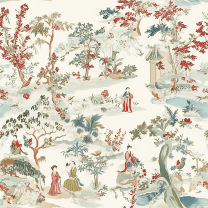 Holland Wallpaper - Painted Paper