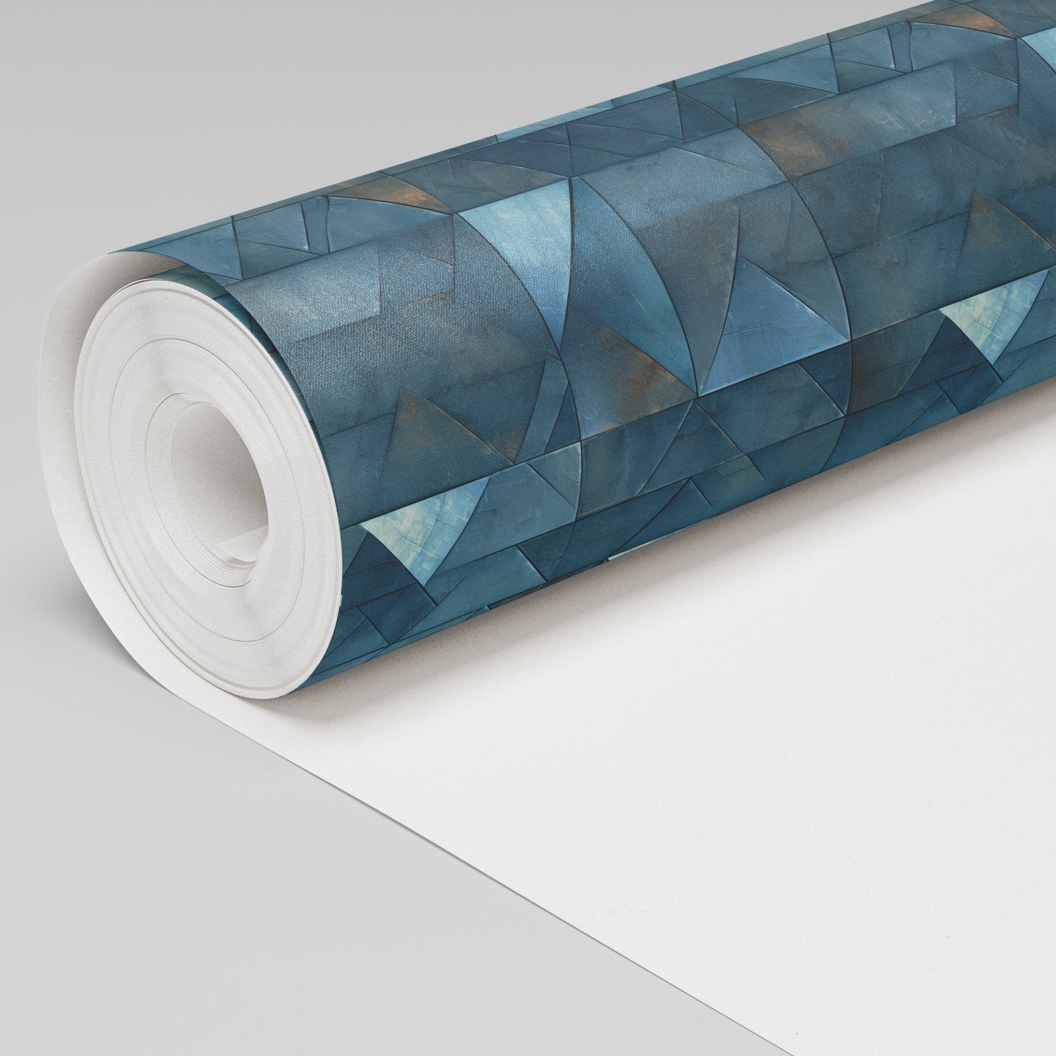 Hollis Blue Wallpaper - Painted Paper