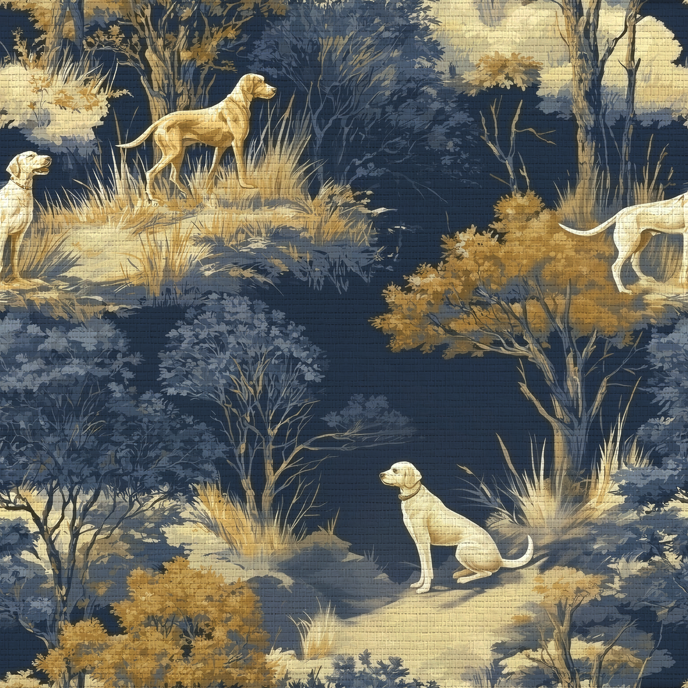 Hound & Hollow Faux Grasscloth Wallpaper