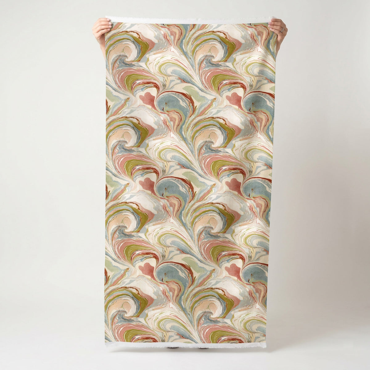Hues of Marble - Fabric - Painted Paper