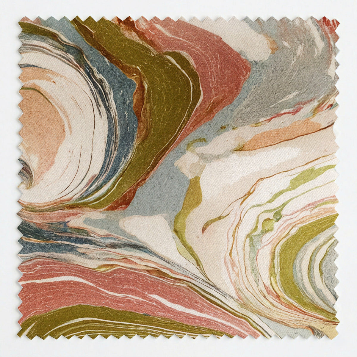 Hues of Marble - Fabric - Painted Paper