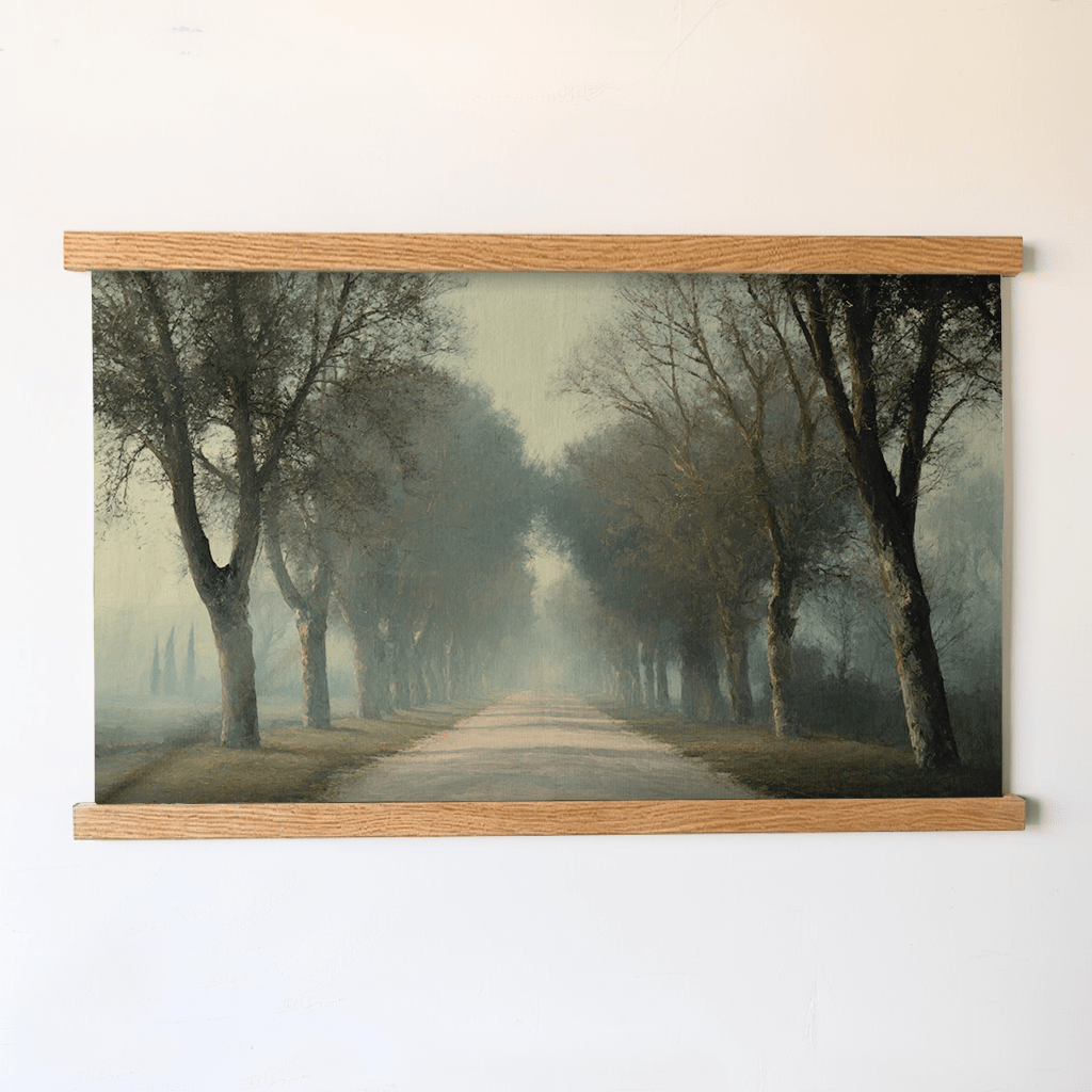 Hushed Avenue - Tapestry - Painted Paper