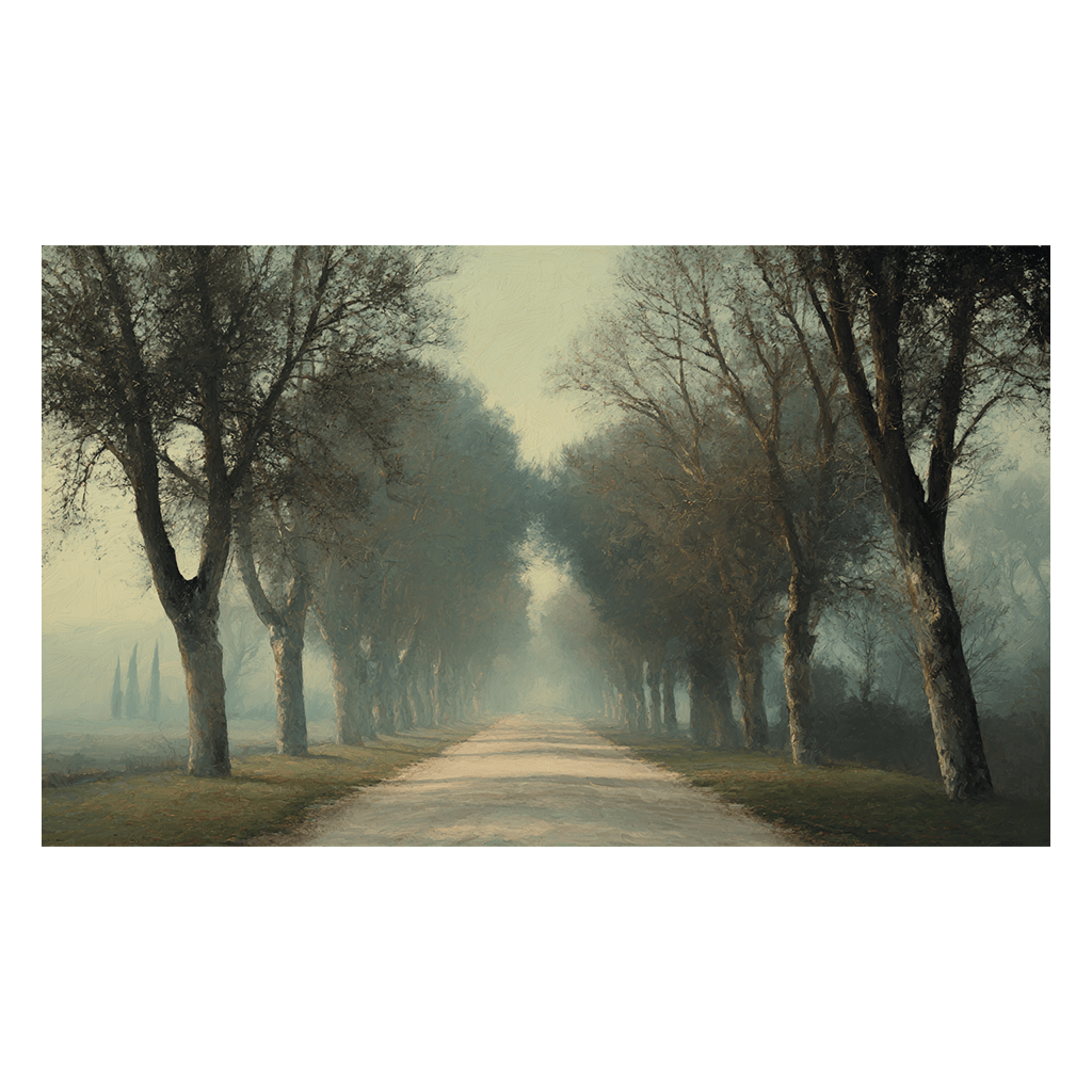 Hushed Avenue - Tapestry - Painted Paper
