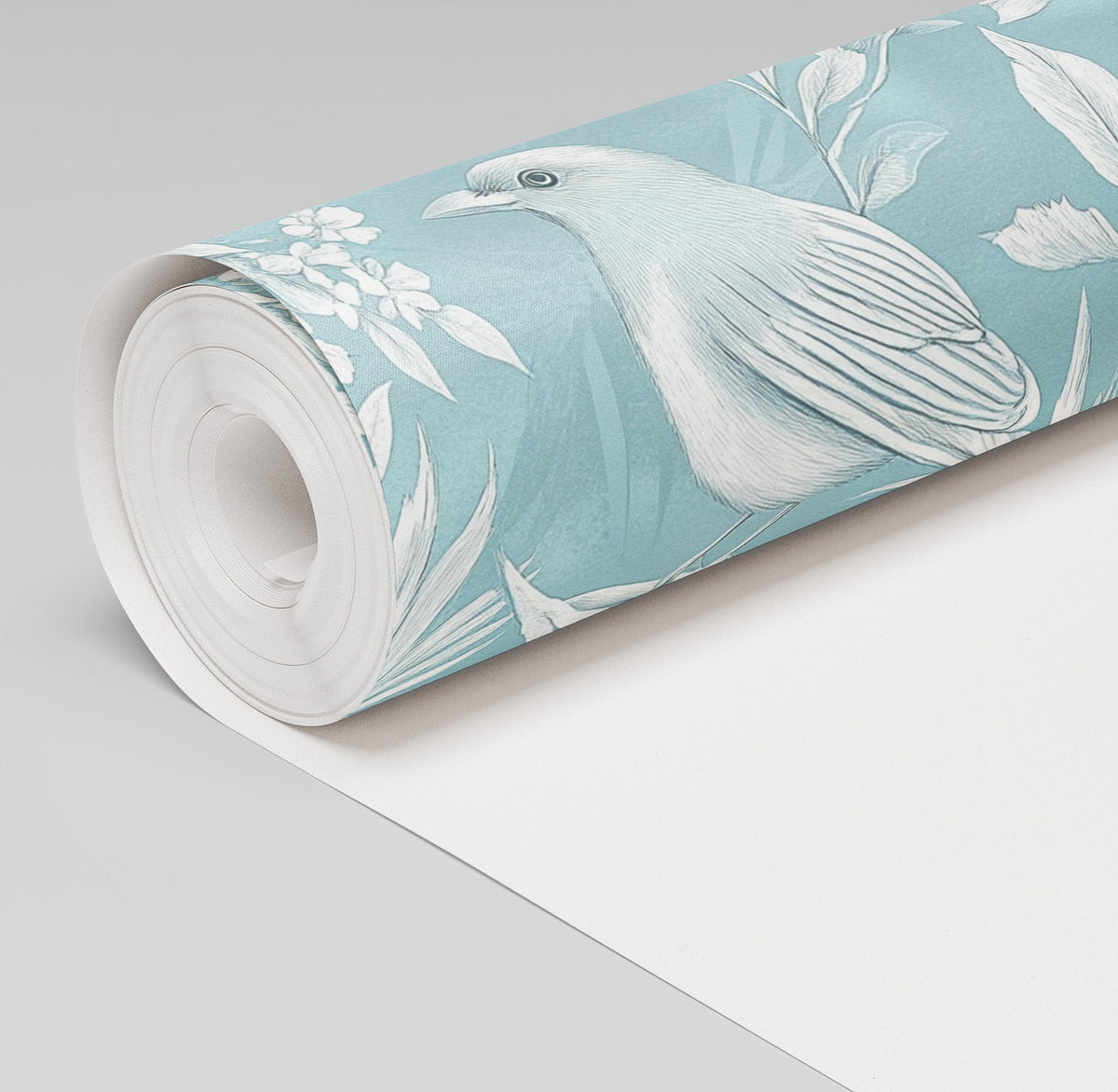 Icy Thistle Wallpaper – Painted Paper