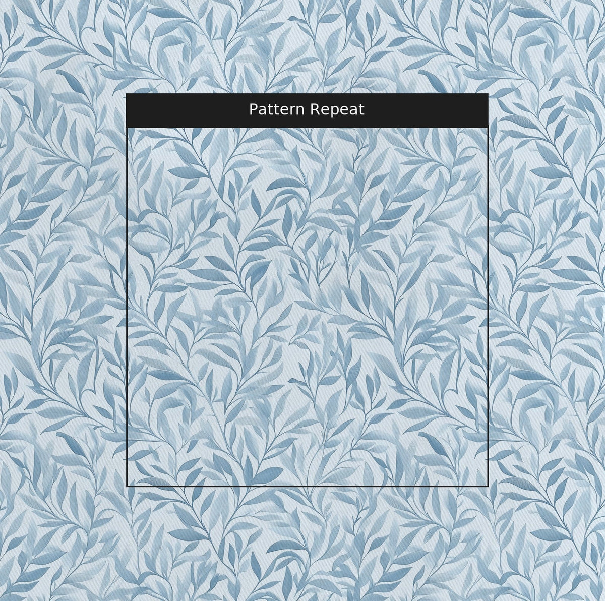 Icy Willow - Fabric - Painted Paper