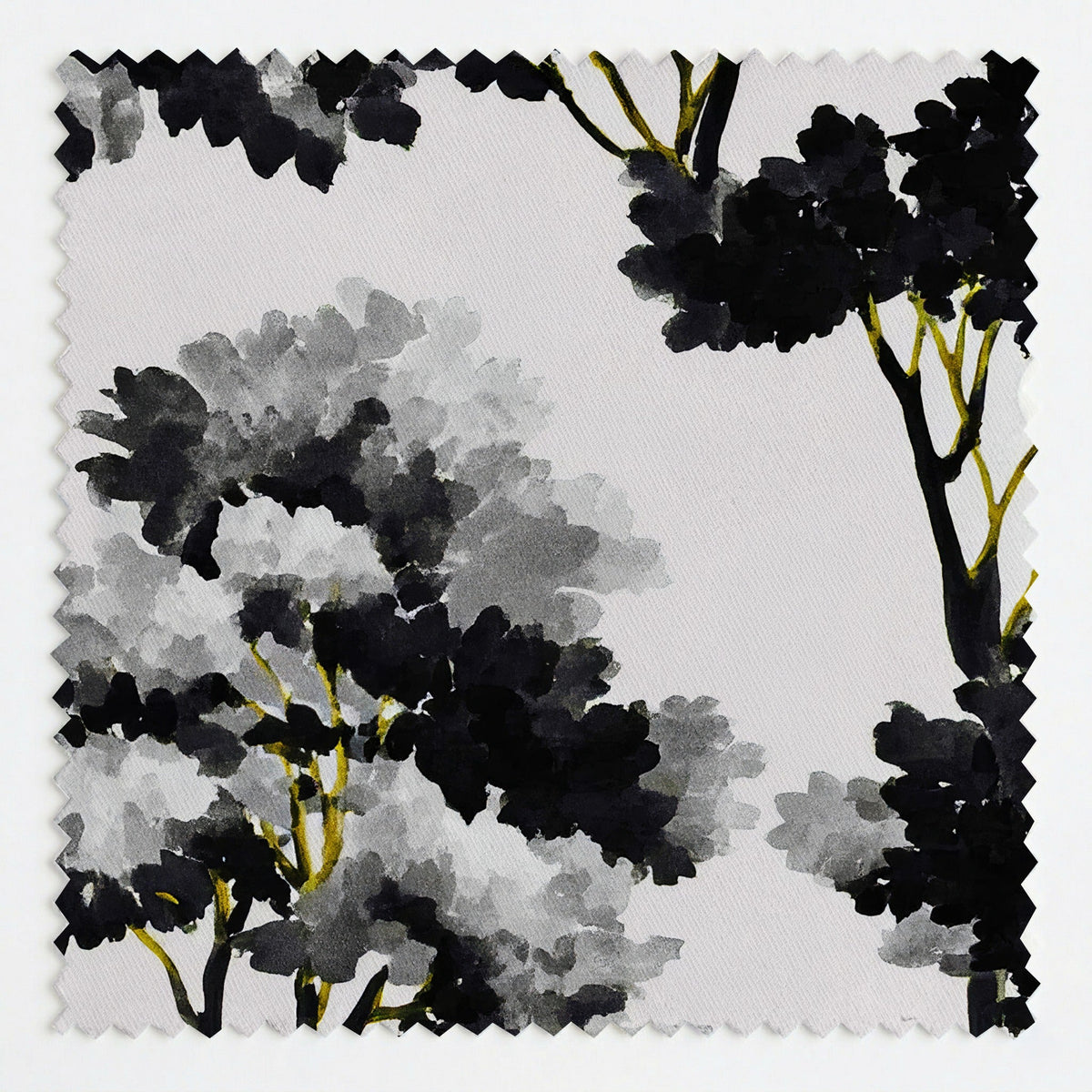 In the Treetops - Fabric - Painted Paper