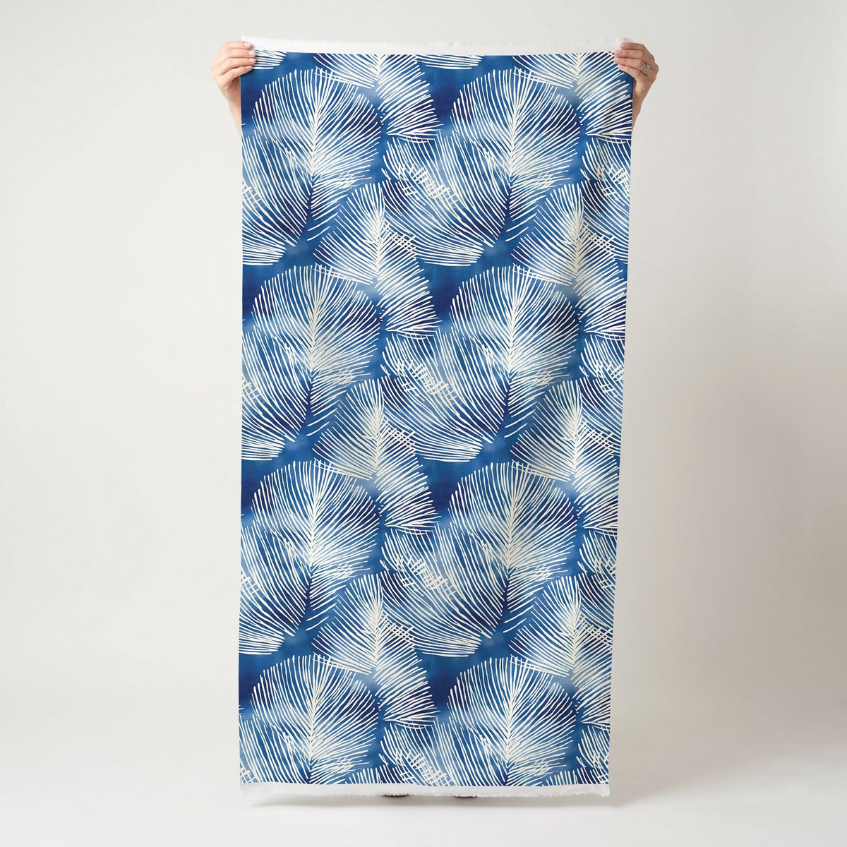 Indigo Shibori - Fabric - Painted Paper