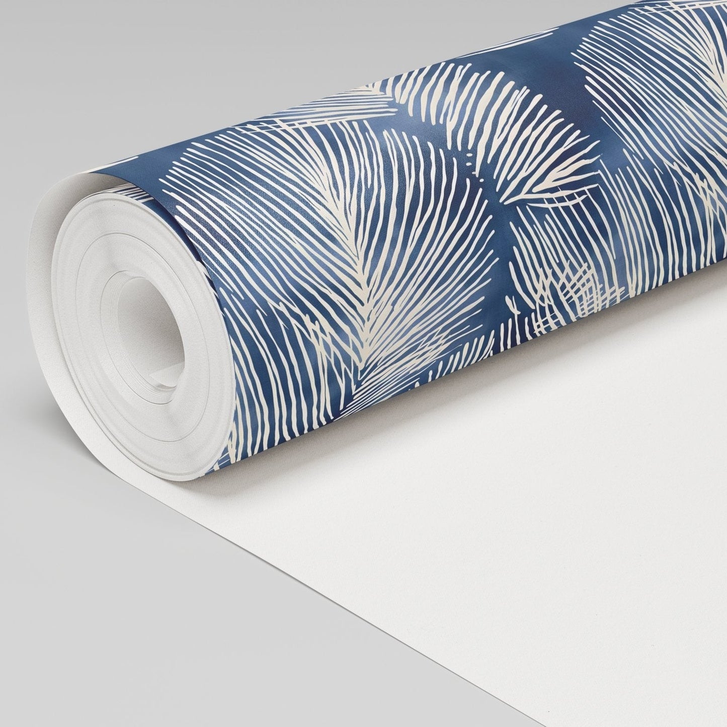 Indigo Shibori Wallpaper - Painted Paper