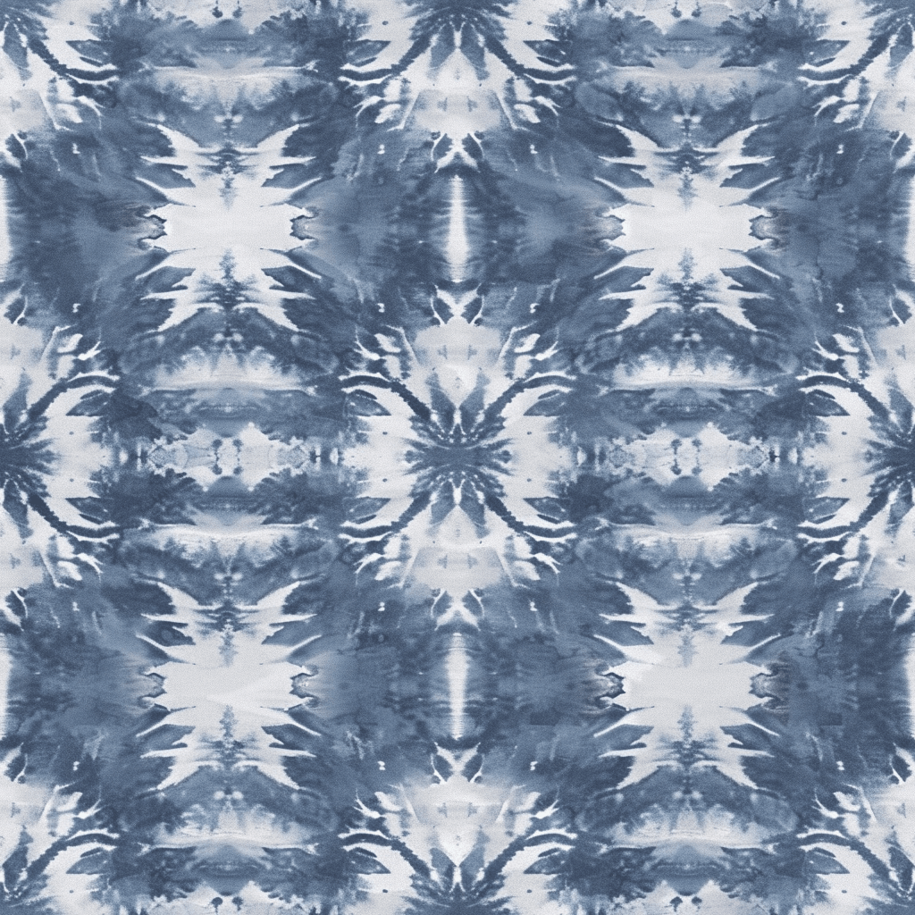 Indigo Tide Wallpaper - Painted Paper