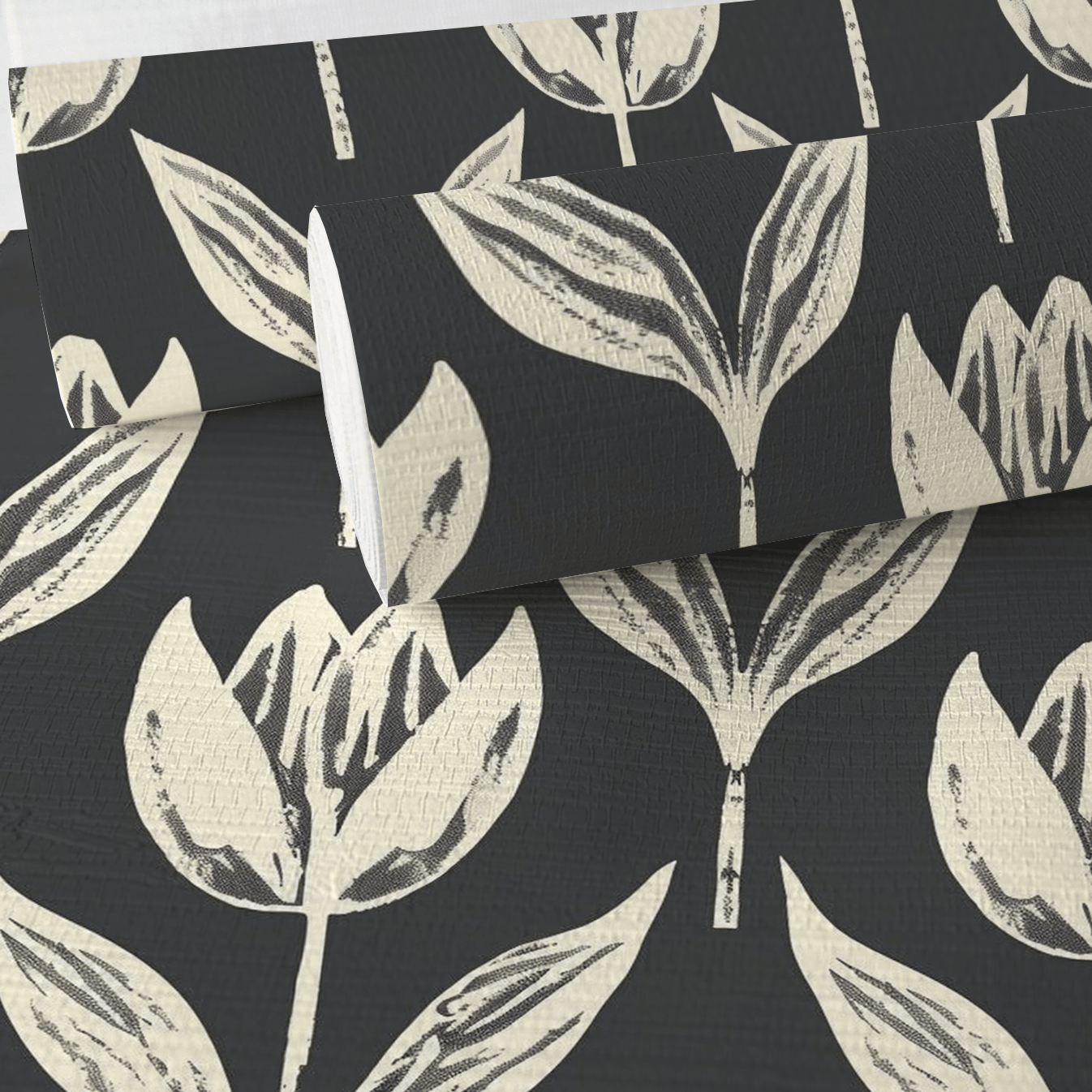 Inez Faux Grasscloth Wallpaper - Painted Paper